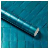 Artisan Tile Wallpaper Peacock Pearl -...