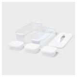 6pc Click in Place Slim Toolbox Kit Plastic...
