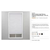 StyleWell White Cordless Light Filtering...
