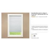 Vinyl Mini Blinds with 1 in. Slats, Cordless,...