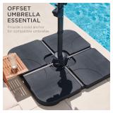 Best Choice Products 4-Piece 155lb Capacity...