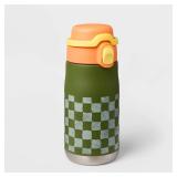 14oz Water Bottle - Cat & Jackï¿½ Checkered