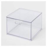 All Purpose Single Drawer Storage Clear -...