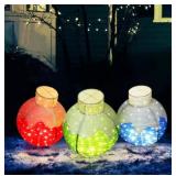 3pc 35" Pop-Up Ornament Outdoor Christmas...