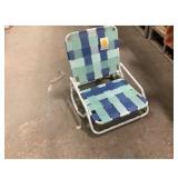 SUN SQUAD Low-Seat Beach Chair - Foldable,...