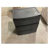 Sterilite 3-Drawer Storage Cart - Dark Gray, No...
