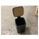 12L Square Pedal Bin - Matte Blacksmall dents