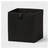 11" Fabric Bin Black - Brightroom
