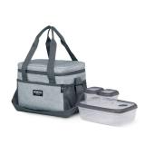 Igloo Lunch+ Cube 12 Lunch Tote with Pack Ins -...