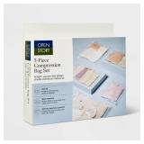 5pc Compression Bag Set - Open Story: Plastic...