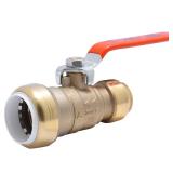 SharkBite 1 Inch PVC x 3/4 Inch CTS Ball Valve,...