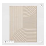 Room Essentials Linear Geo Outdoor Area Rug, Tan