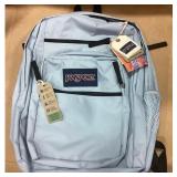 Jansport Big Student XL Backpack - Light Blue,...
