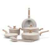 GreenPan Rio Essence Wood 10 Piece Cookware...