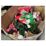 Assorted Christmas Decorations, ONE LOT