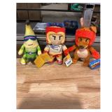 Stumble Guys Plush Toys 3-Pack