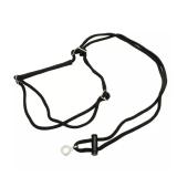 Coastal Adjustable Black Dog Harness