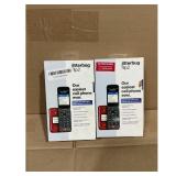 Jitterbug Flip2 Red Cell Phone