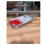 Pyrex Basics Bake Set  Clear Glass Bakeware