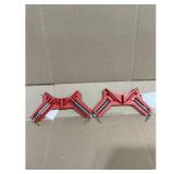 Red Corner Clamps 2 Pack  50 characters or fewer