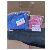 Turbie Twist Hair Towels Blue Pink Gray 3 Pack