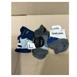 Feetures Elite Socks L  Grey  Blue