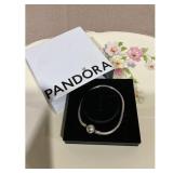 Pandora Silver Charm Bracelet Box Included