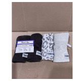 Turbie Twist Hair Towels Microfiber Gray White ...