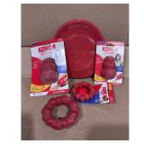KONG Dog Toys Red Medium Large  Pack