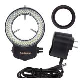 AmScope 144 LED Intensity-Adjustable Ring Light
