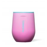 Corkcicle Stemless Tumbler 12 oz  Pink Pop