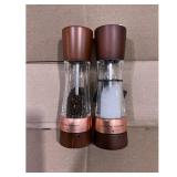Cole  Mason Wood Salt  Pepper Grinder Set