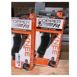 Copper Fit Knee Sleeves L  XL