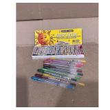 Sakura Cray-Pas Oil Pastels  Gelly Roll Pens...