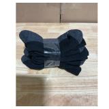 Amazon Basics Mens BlackGray Socks One Pack