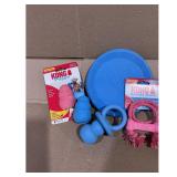 KONG Puppy Toy Set Blue  Pink  Teething  Fetch