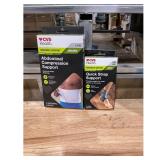 CVS Health Abdominal  Ankle Supports LGXL  One...