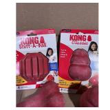 KONG Stuff-A-Ball  Classic Bundle Red  Dog Toy