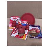 KONG Dog Toy Bundle Red  Classic Goodie Bone