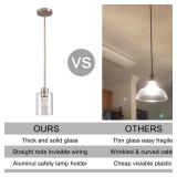 KLSS Pendant Light  Glass Shade