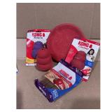 KONG Dog Toy Bundle LG  Frisbee  Chews