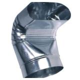 Master Flow Oval-To-Round Boot 90 Degree 6 In.