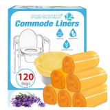 Commode Liners for Bedside Portable Toilet...