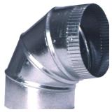 Master Flow 10 in. 90° Round Adjustable Elbow...