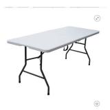 Peakform 6ft Folding Banquet Table - Off White