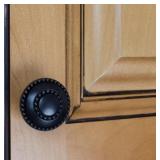 (10pk) 1-3/8 in. Dia Oil Rubbed Bronze Round...