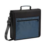 Oxford Zipper Binder with Pockets, 3 Inch Round...
