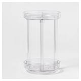 Spinning Turntable Makeup Organizer Clear -...