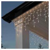 200 Clear Christmas Incandescent Mini Icicle...