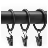 Chicology Clip Rings, Fits Rods 1 1/8-in....